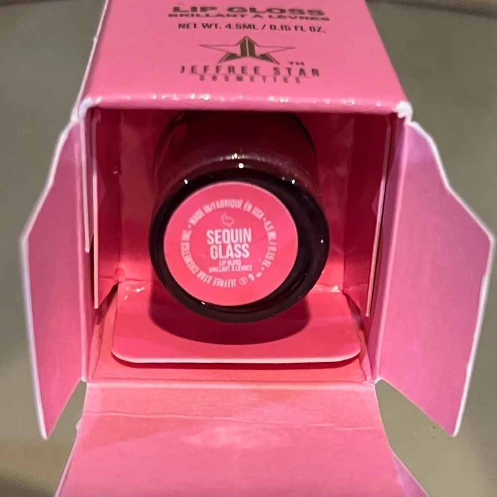 Jeffree Star The Gloss, in color Sequin Glass. New in box!